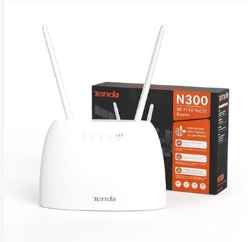 الصورة: Tenda N300 Wi-Fi 4G VoLTE Router